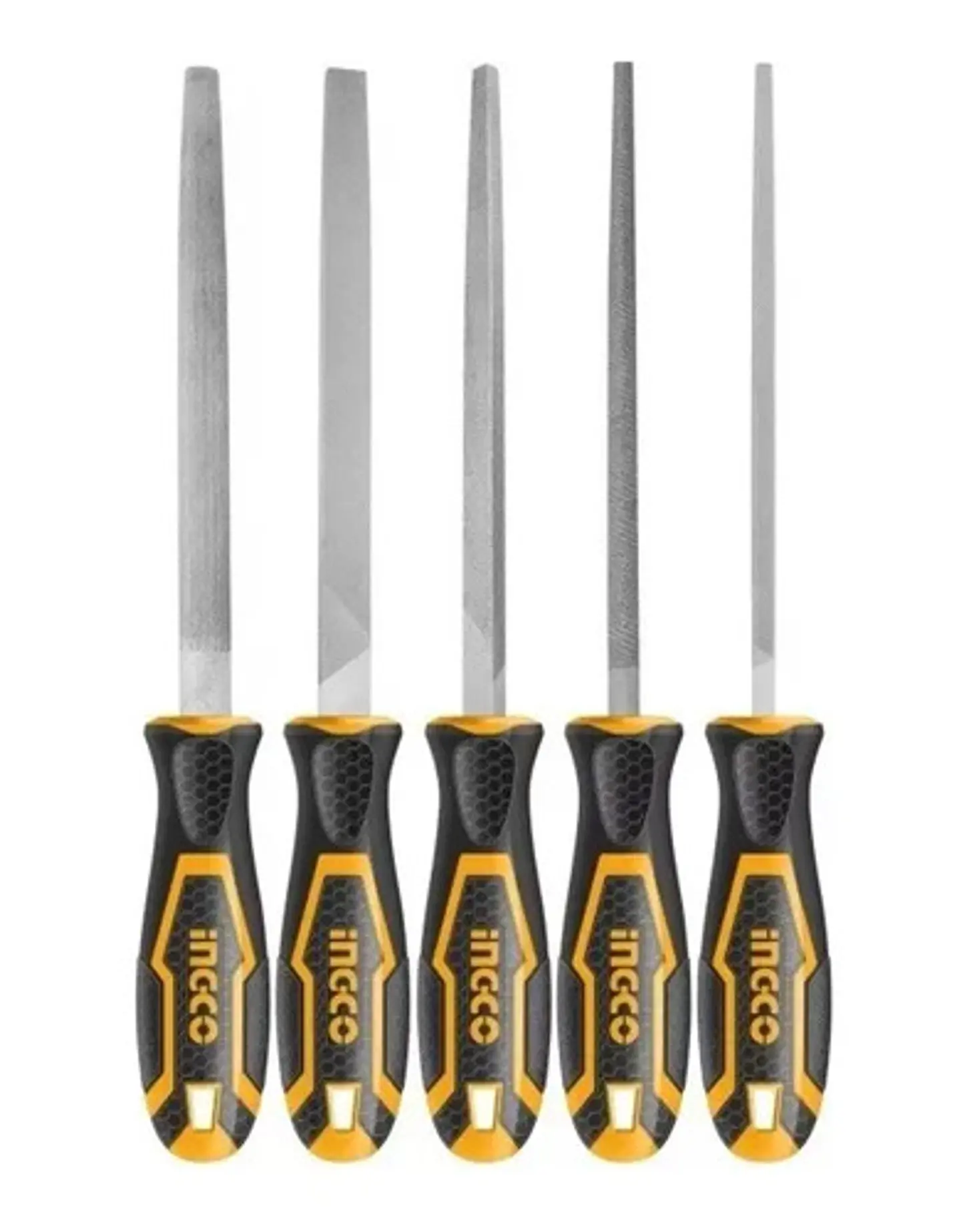 Set De Limatones Para Metal 5 Piezas Ingco 3