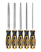 Set De Limatones Para Metal 5 Piezas Ingco - Miniatura 3