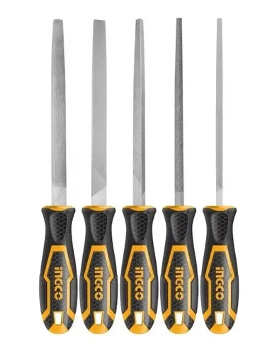 Set De Limatones Para Metal 5 Piezas Ingco 3