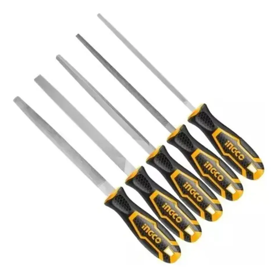 Set De Limatones Para Metal 5 Piezas Ingco 4