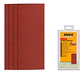 Set 50 Lijas P40 P80 P120 P180 Ingco 90x231 Mm Akfs2401012 - Miniatura 1