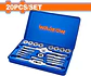 Set De Terrajas Macho Y Hembra M3-m12 20 Pzs Wadfow Waj1l02 - Miniatura 2