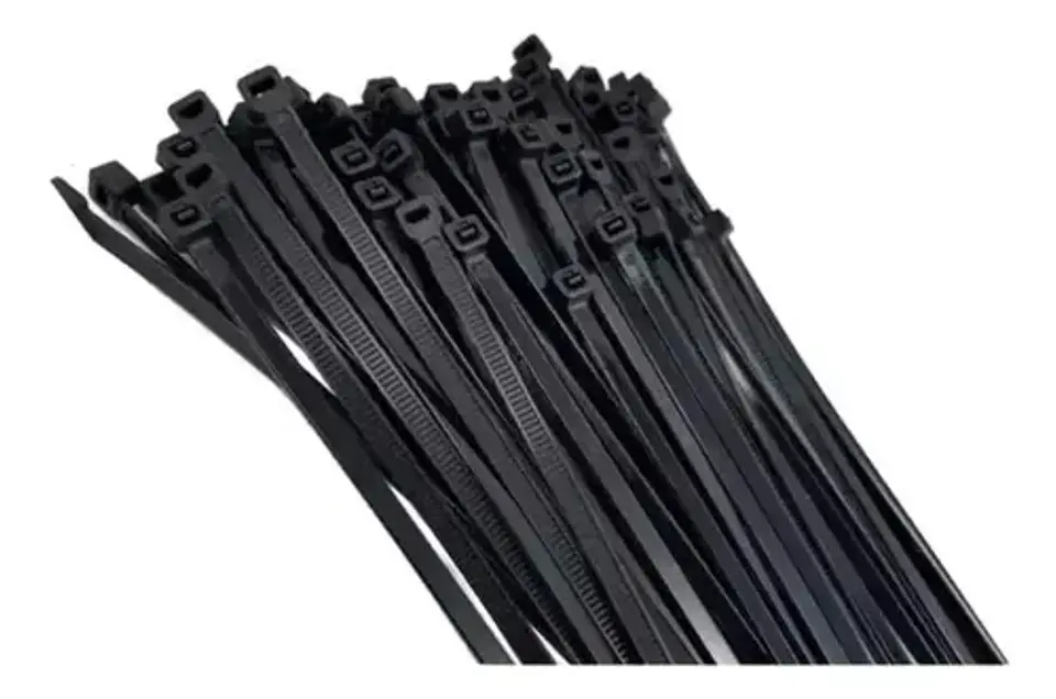 Set De 100 Amarras Plasticas Wadfow 2.5x100 Mm 8 Kg Negro 3