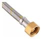 Flexible Para Gas Hi-hi 3/8 Izqx 1/2 60 Cm Taumm Acero Inox - Miniatura 2