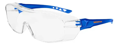 Lentes De Seguridad De Policarbonato Wadwsg1803 Cristal Transparente