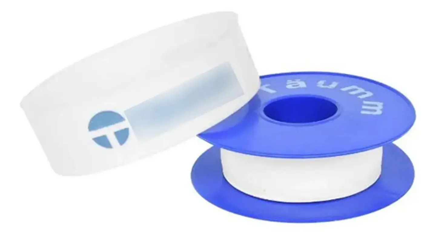 Pack 5 Teflon Domestico 1 Pulgada Taumm Espesor 0.075 Mm 10m 4
