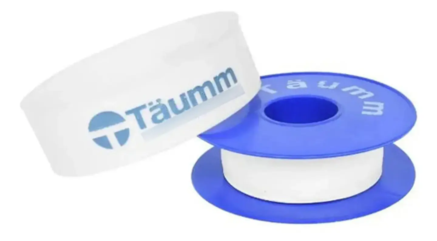 Pack 5 Teflon Maestro 1 PuLG Taumm Espesor 0.200 Mm 15 Mts 3