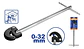 Llave Lavatorio Gasfiter 8-32 Mm 250 Mm 10 Pu Wadfow Wbf1732 - Miniatura 7