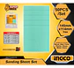 Set 50 Lijas P40 80 120 180 Multimaterial 145x114 Mm Ingco - Miniatura 2