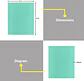 Set 50 Lijas P40 80 120 180 Multimaterial 145x114 Mm Ingco - Miniatura 5