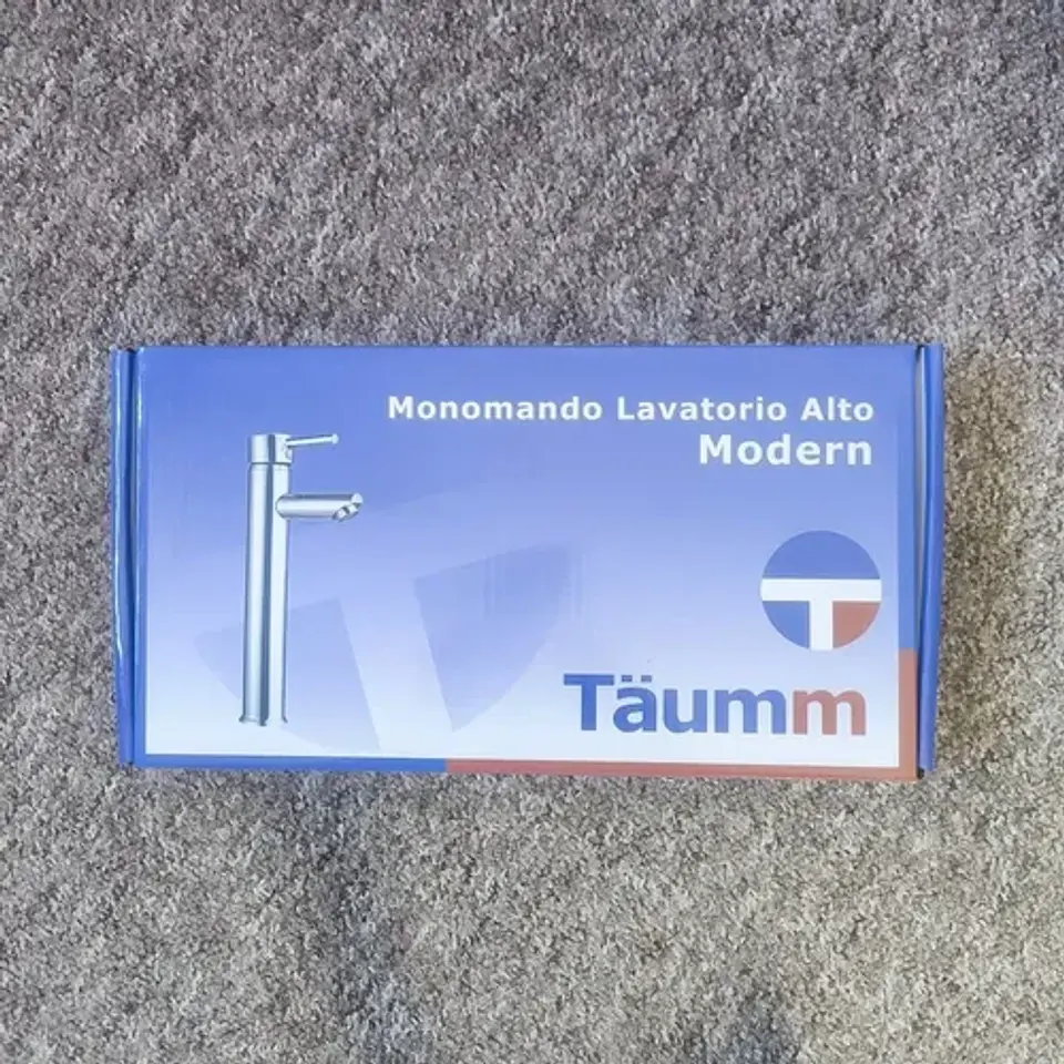 Llave Monomando Lavatorio Alto Modern Taumm Grifo 7