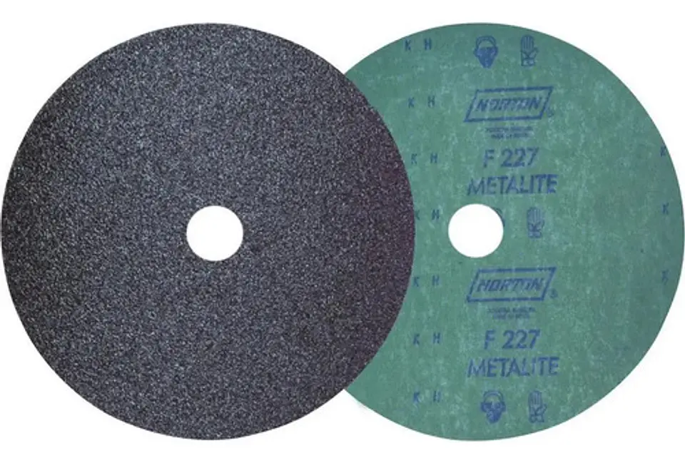 Disco Fibra Desbaste Abrasivo Norton F224 G36 115x22mm 4 1/2 1
