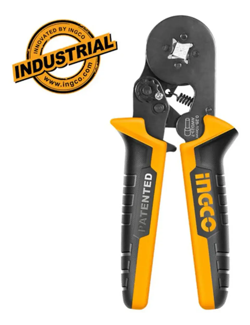 Crimpeadora Terminales Industrial Ingco 0,25-10mm 160mm/6 P 9