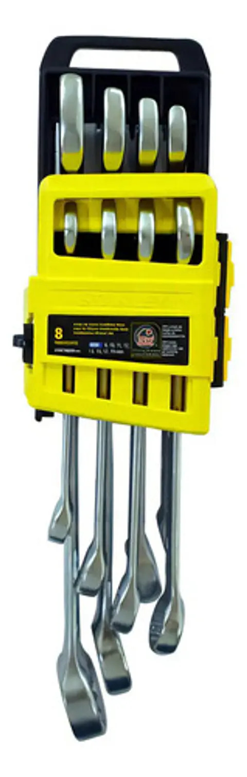 Llave Mixta Stanley Juego X 8 (stmt78099-840) Plateado