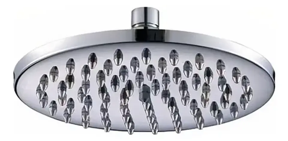 Plato Ducha Redondo Abs 8 Pulgadas Taumm Gris 3