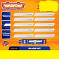 Set Pack 10 Und Repuesto Cuchillo Cartonero Wadfow 18x100 Mm - Miniatura 3
