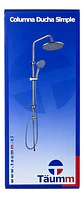 Columna De Ducha Simple De Acero Inoxidable Taumm - Miniatura 3