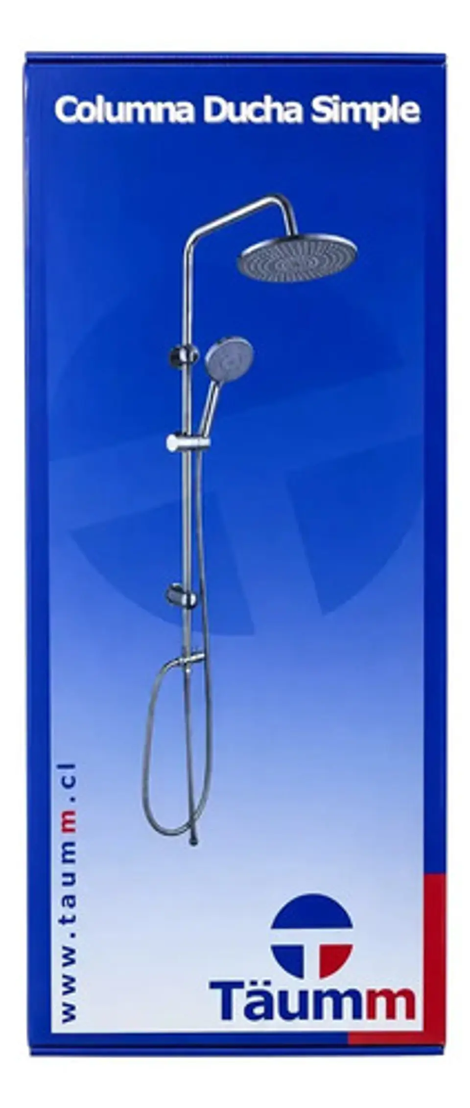 Columna De Ducha Simple De Acero Inoxidable Taumm 3