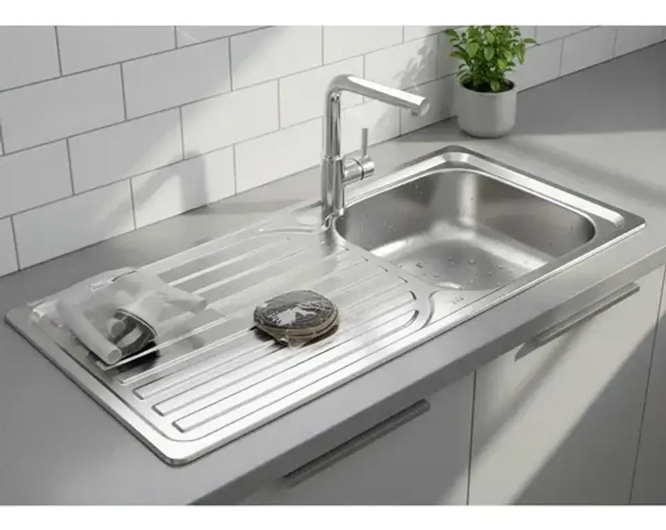 Lavaplatos Empotrable 100x44 Cm Eco P Monomando Izquie Taumm 2