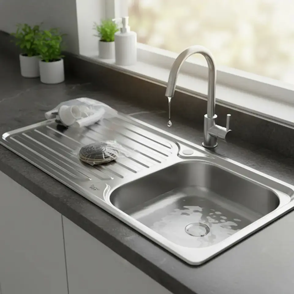 Lavaplatos Empotrable 100x44 Cm Eco P Monomando Izquie Taumm 3