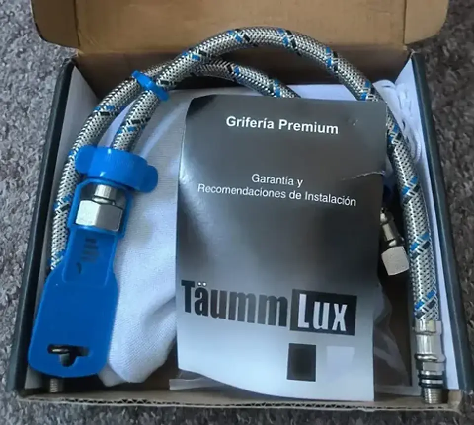 Llave Monomando Lavatorio Kassel Taumm Deluxe Premium 5