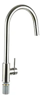 Llave Monomando Lavaplato Vertical Modern Taumm Extraíble In Plateado Brillante - Miniatura 2