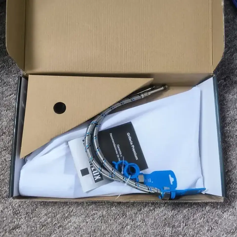 Llave Monomando Lavaplatos Vertical Recto Dusseldorf Taumm 6