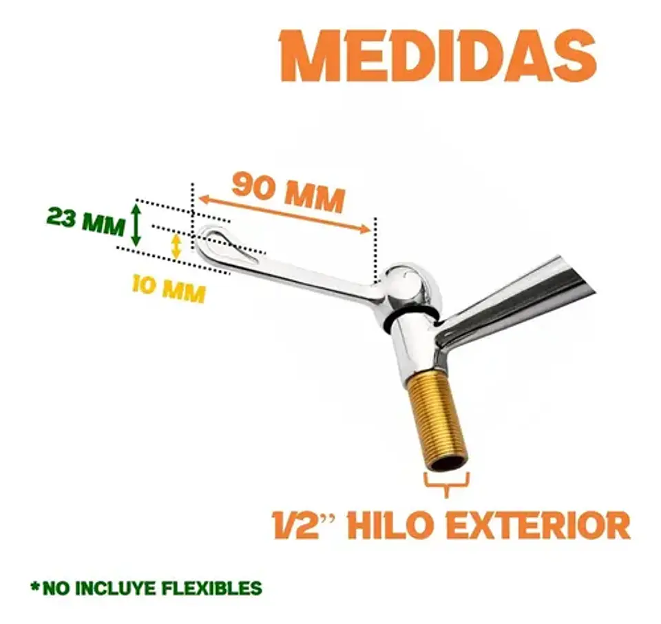 Llave Combinación Quirúrgica 8 Pulgadas Manillas 90° Taumm 6
