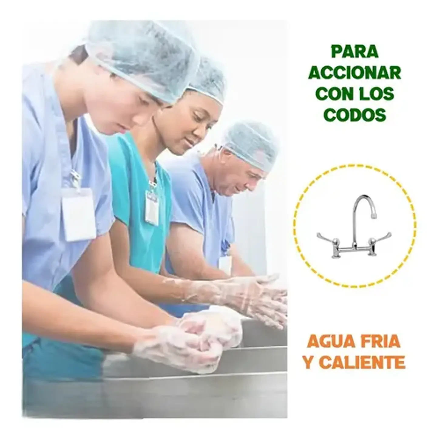 Llave Combinación Quirúrgica 8 Pulgadas Manillas 90° Taumm 9