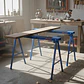 Set 2 Caballetes Plegables Wadfow 100 Kg 99x48x78 Cm Wdz1510 - Miniatura 3
