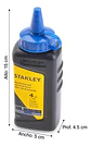 Kit Set 2 Piezas Tiza Linea 30 M + Tiza Azul 113 G Stanley - Miniatura 9