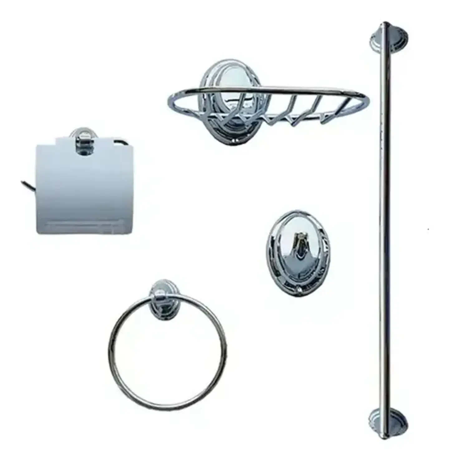 Set De Accesorios De Baño 5 Piezas Colomba Taumm 2