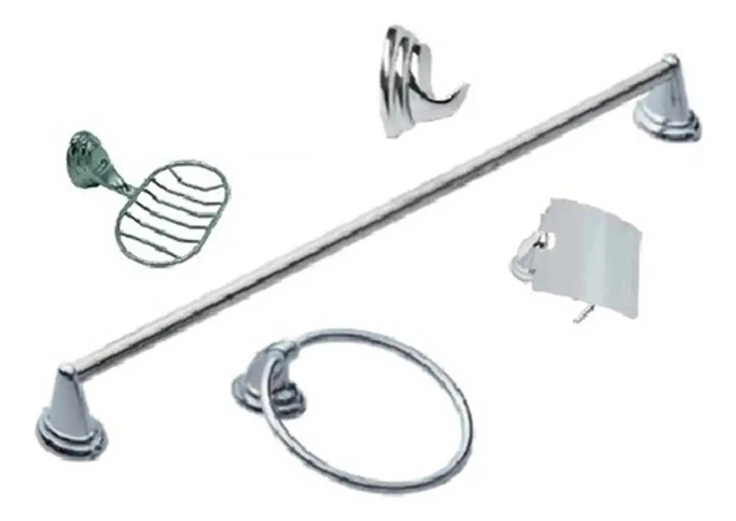 Set De Accesorios De Baño 5 Piezas Colomba Taumm 3