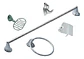Set De Accesorios De Baño 5 Piezas Colomba Taumm - Miniatura 3