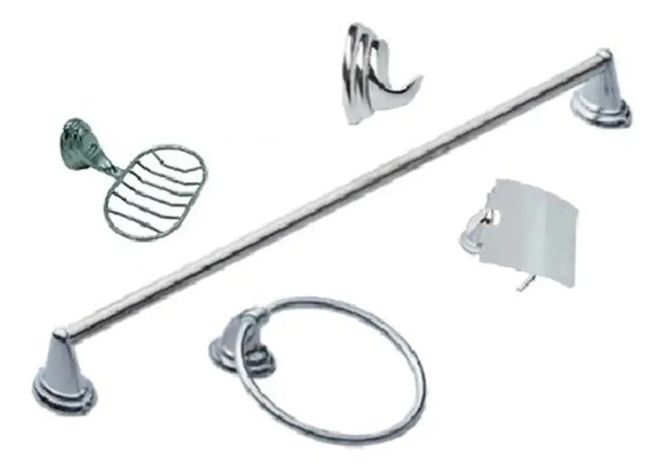 Set De Accesorios De Baño 5 Piezas Colomba Taumm 3