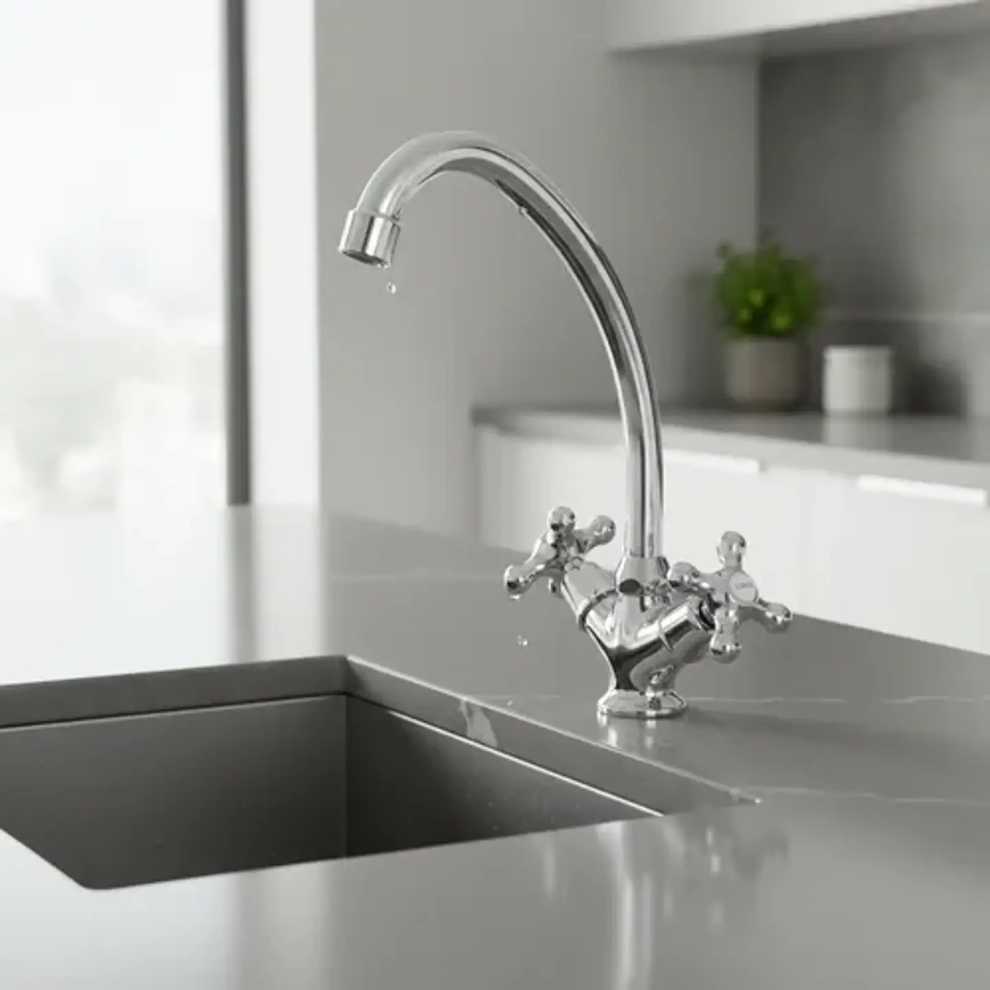Monoblock Llave Para Lavaplato Bonn Taumm 3