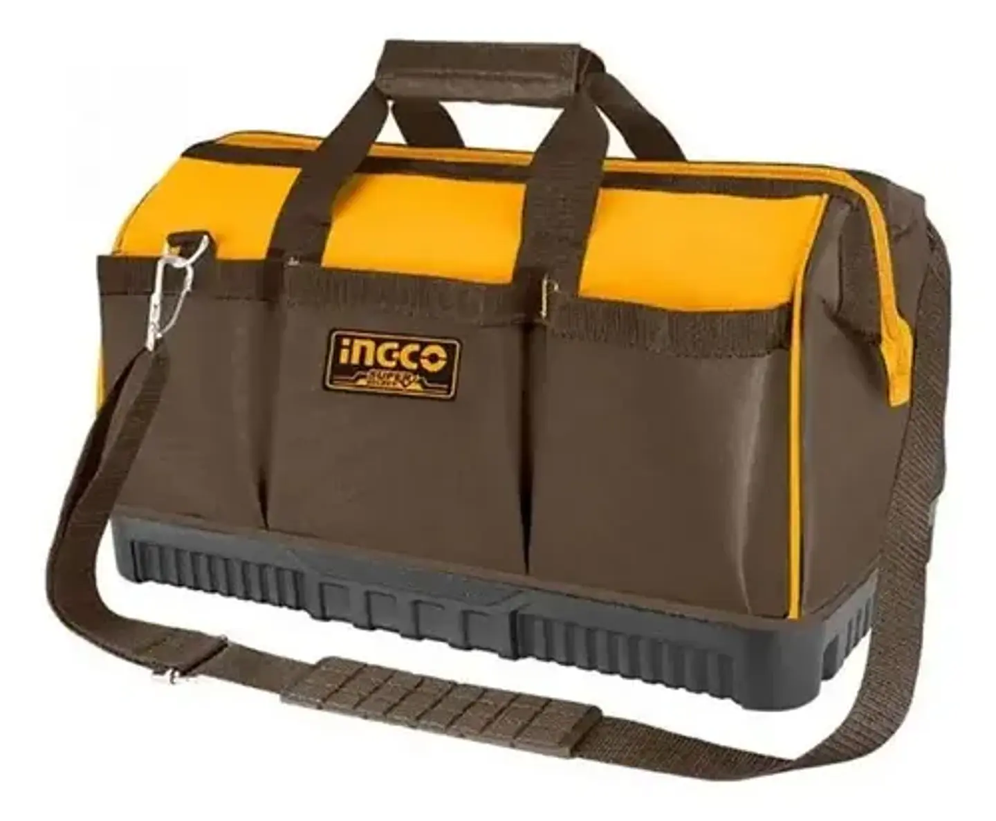 Bolso De Herramientas Ingco 16 Bolsillos 16 Pulgadas Htbg08 8