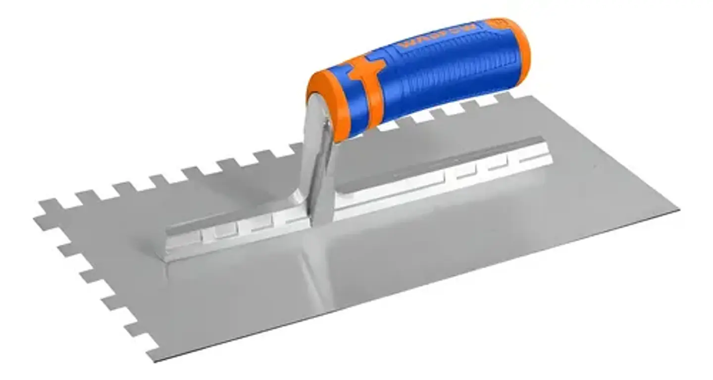Espátula Para Yeso Llana Dentada Wadfow Empaste Mayolica 7