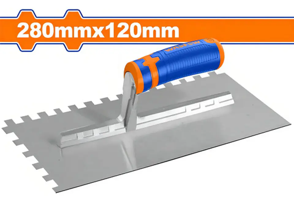 Espátula Para Yeso Llana Dentada Wadfow Empaste Mayolica 8