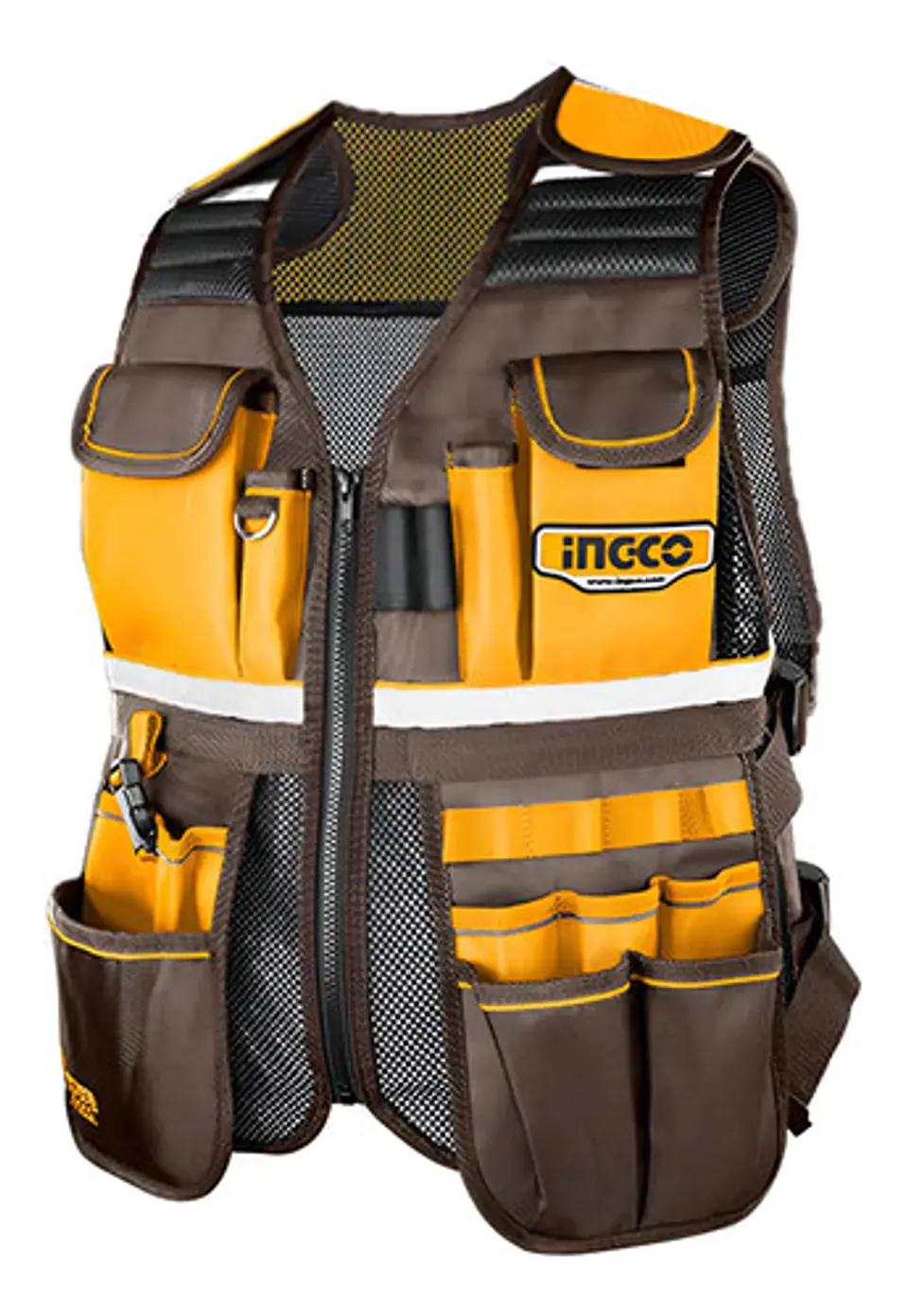 Chaleco Coleto Porta Herramientas 3kg 17 Bol Ingco Htvt09028 1