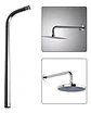 Brazo Para Plato Ducha Cromado Largo 30cm 1/2puLG He Taumm - Miniatura 2