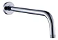 Brazo Para Plato Ducha Cromado Largo 30cm 1/2puLG He Taumm - Miniatura 4