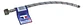 Flexible Agua He-hi M10 X 1/2  35 Cm Rojo Taumm 500 Psi - Miniatura 2