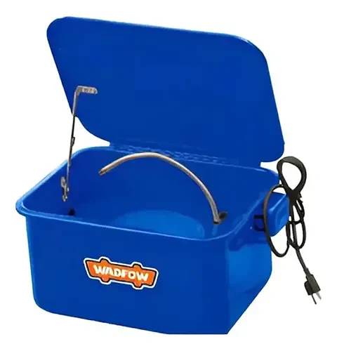 Lavadora De Piezas Mecánicas Eléctrica Wadfow Portátil 13l Azul 50 Hz