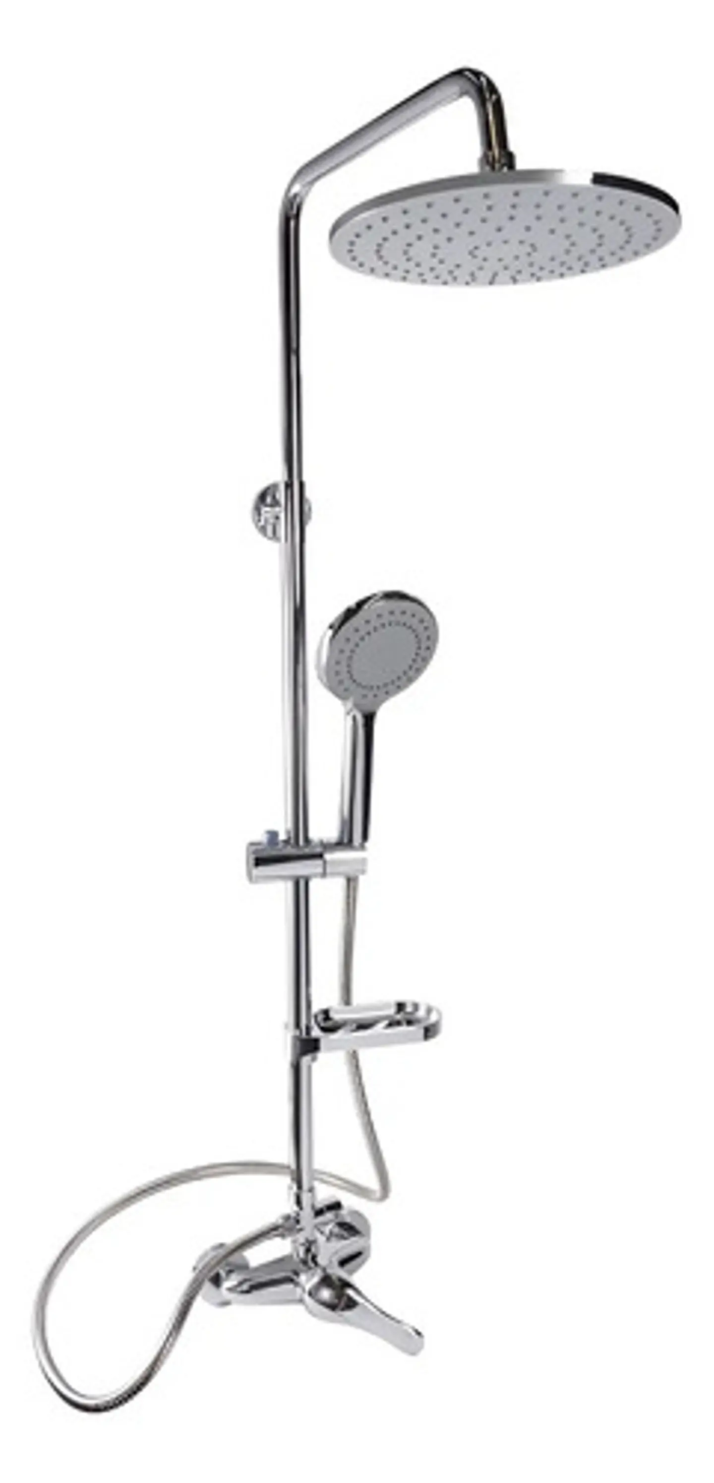 Columna Ducha Circular Con Monomando Ducha 7