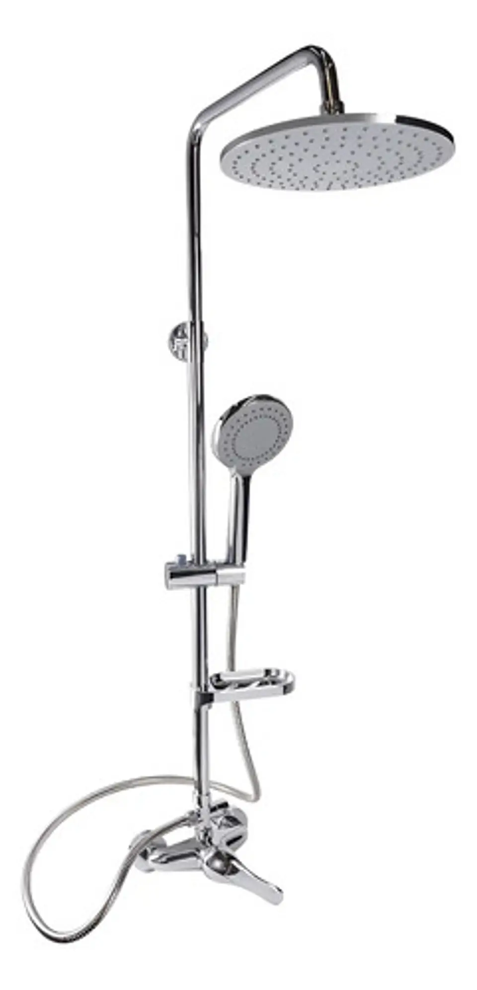 Columna Ducha Circular Con Monomando Ducha 7