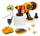 Pistola Para Pintar Inalambrica Ingco 20v Pulveriza +bat+car - Miniatura 6