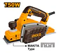Cepilladora Electrica Industrial 750w Ingco Pl7508-7 Amarillo - Miniatura 8