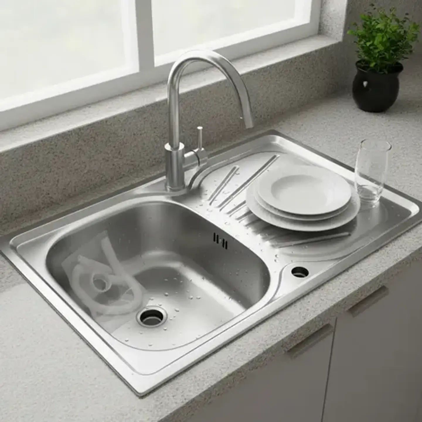 Lavaplatos Lava Vajilla Sobreponer 80x50 Taumm Derecho Desag 5