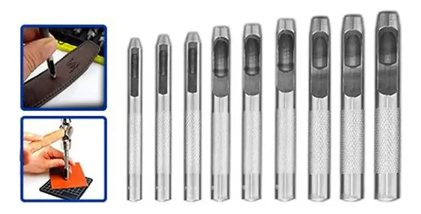 Kit Sacabocados De Impacto Set 9 Piezas 2